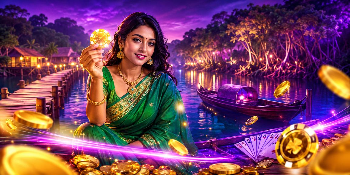 সুন্দরবনের রামি গেম খেলার দৃশ্য